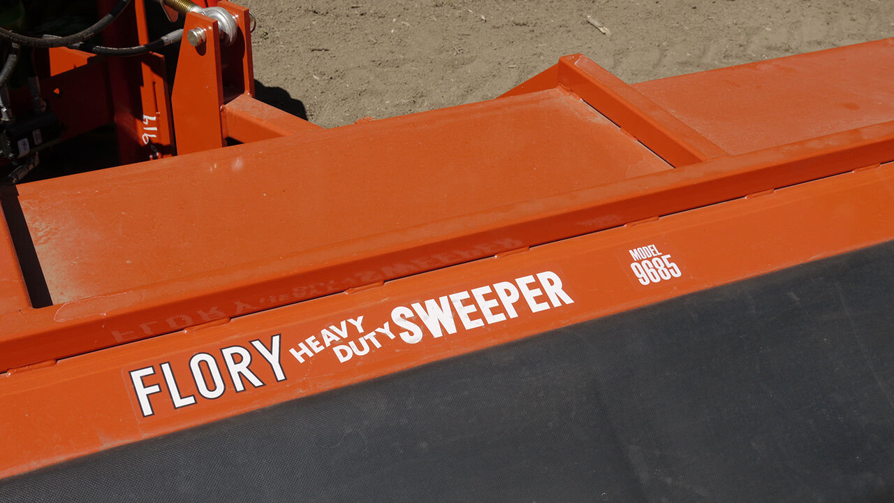 Flory 9685/9610 Tractor Mount Sweeper 8